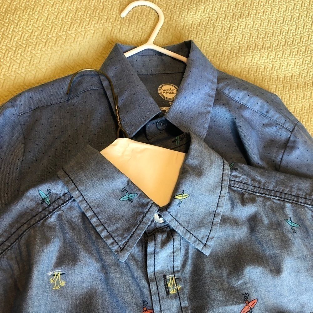 K110- Set of (2) Wonder Nation shirts